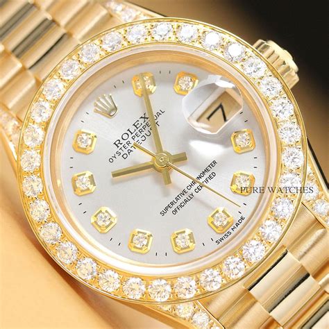 Rolex watches made of gold